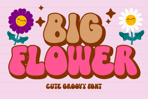Big Flower Font
