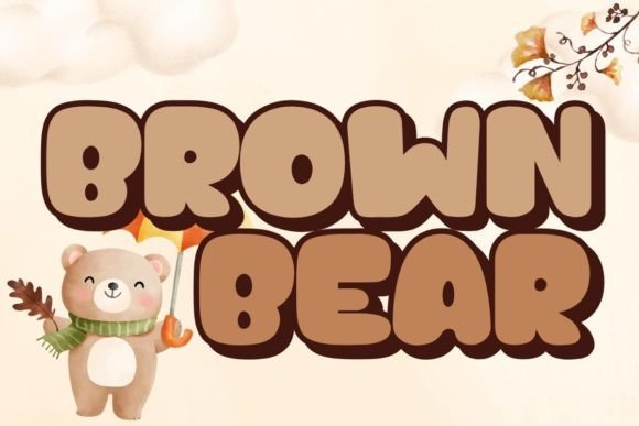 Brown Bear Font: A Creative Touch for Small Businesses