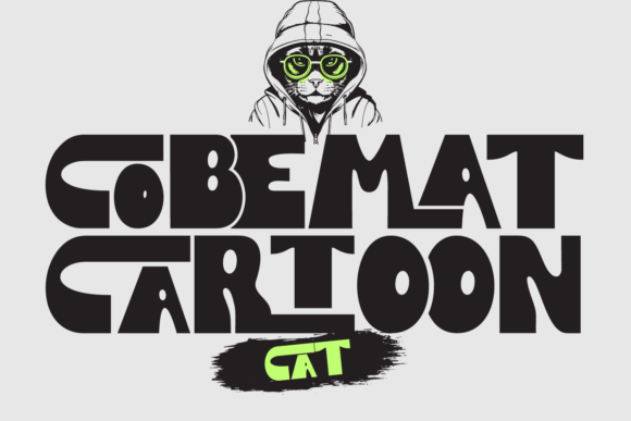Cobemat Cartoon Font for Creative Design