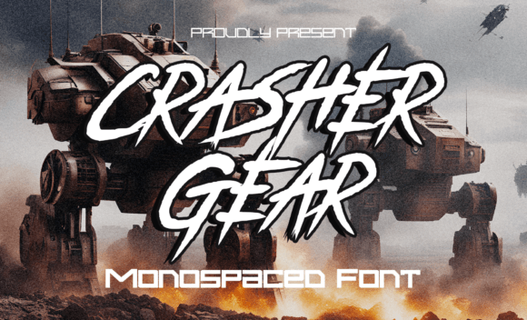 Crasher Gear Font Review