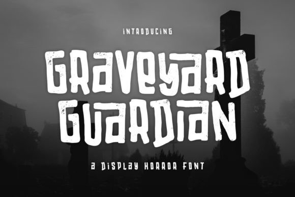 Graveyard Guardian Font for Business Branding