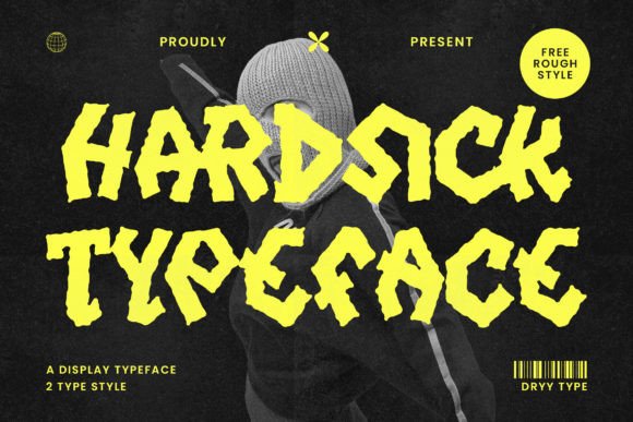 Hardsick Font: Urban Edge for Digital Design