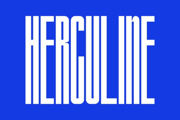 Herculine: A Bold Display Font