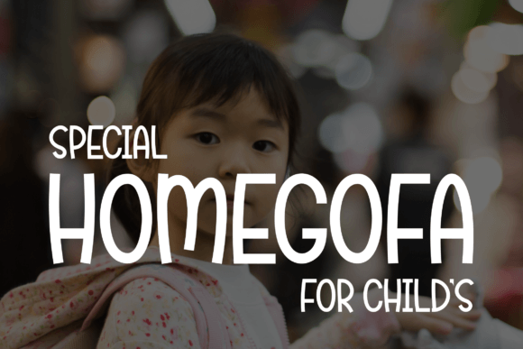 Homegofa: A Font for Playful Publishing
