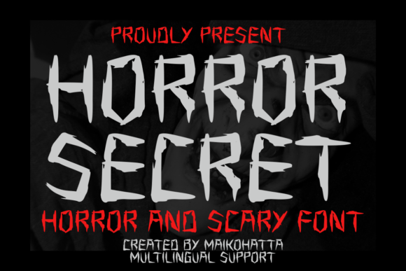 Horror Secret Font Review