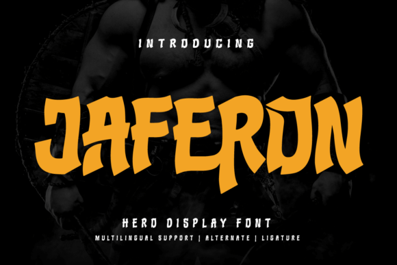 Jaferon: A Bold Font for Business Branding