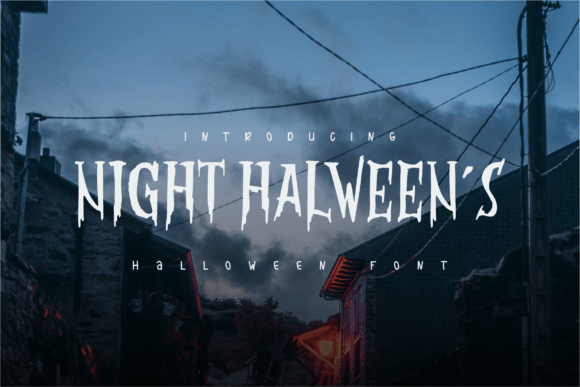 Night Halween s Font Review
