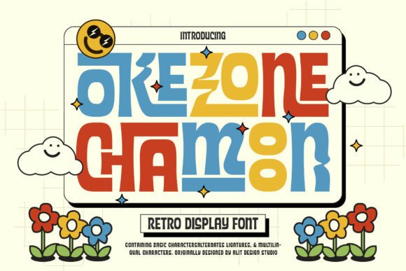 Okezone Chamoon Font for Business Branding