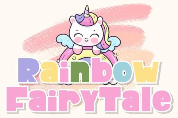 Rainbow Fairytale Font