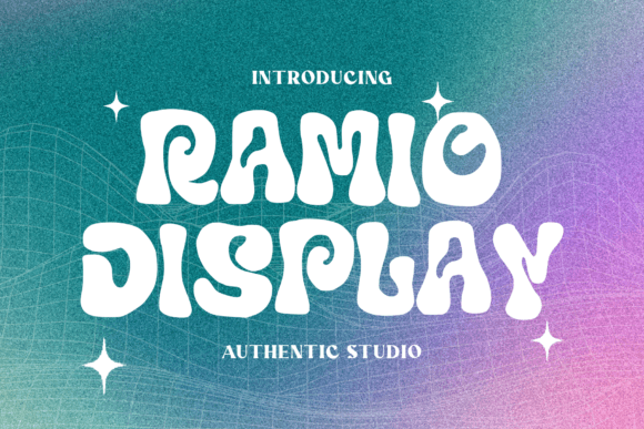 Ramio: A Bold Display Font