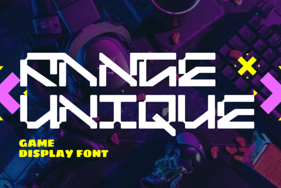 Range Unique Font