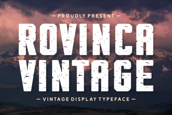Rovinca Vintage Font