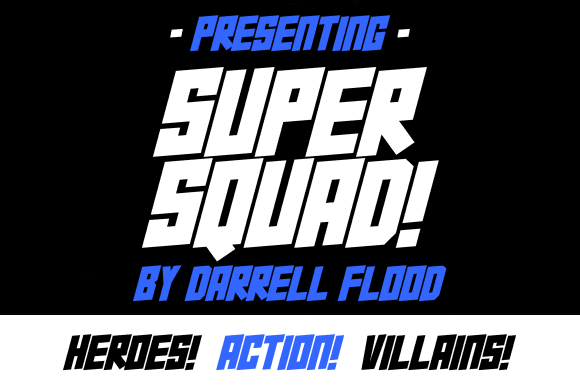 Super Squad Font for Bold Branding